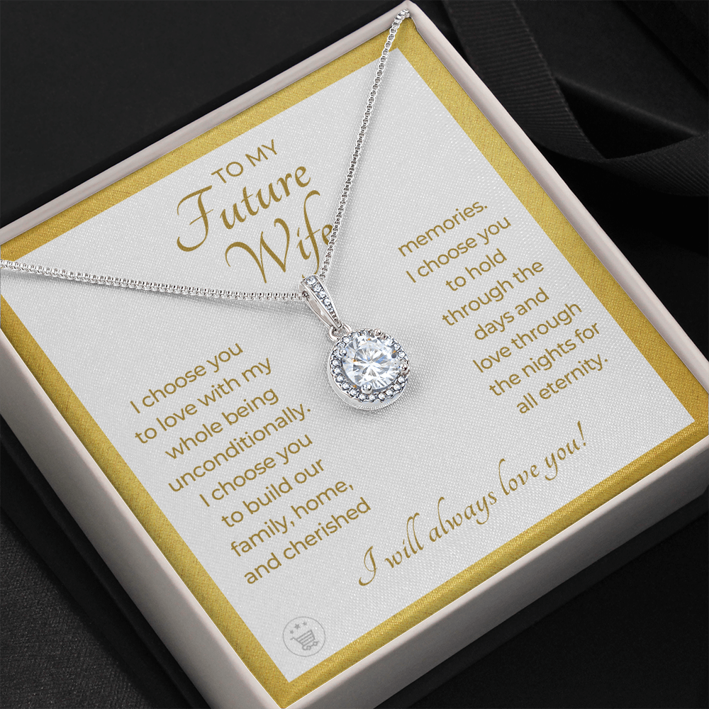 Future Wife, Future Mrs. Gift | I Choose Necklace 0481T4