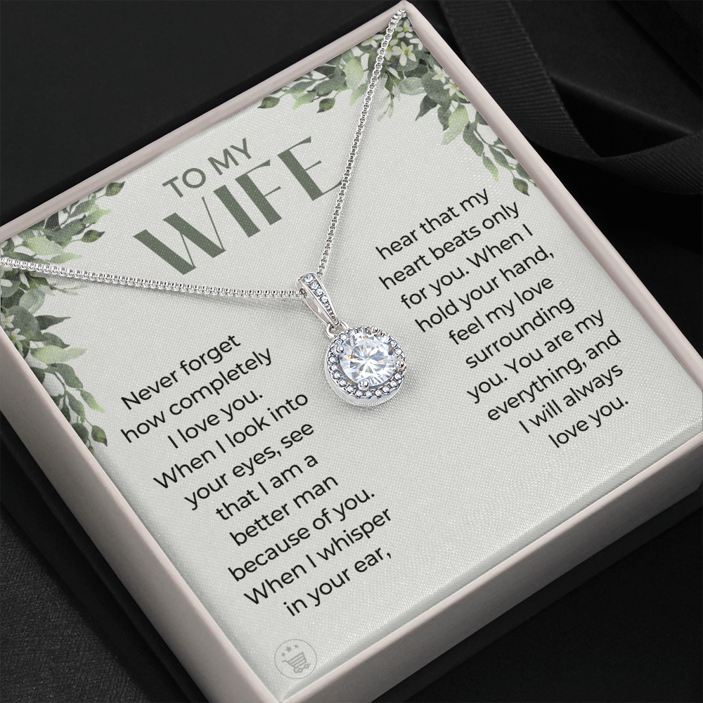 Gift For Wife | When I Necklace 0487T5