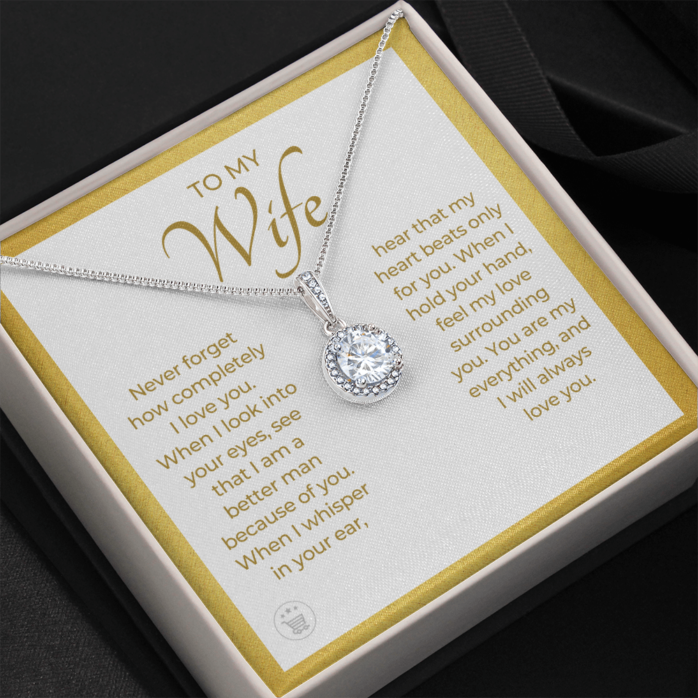 Gift For Wife | When I Necklace 0487T4