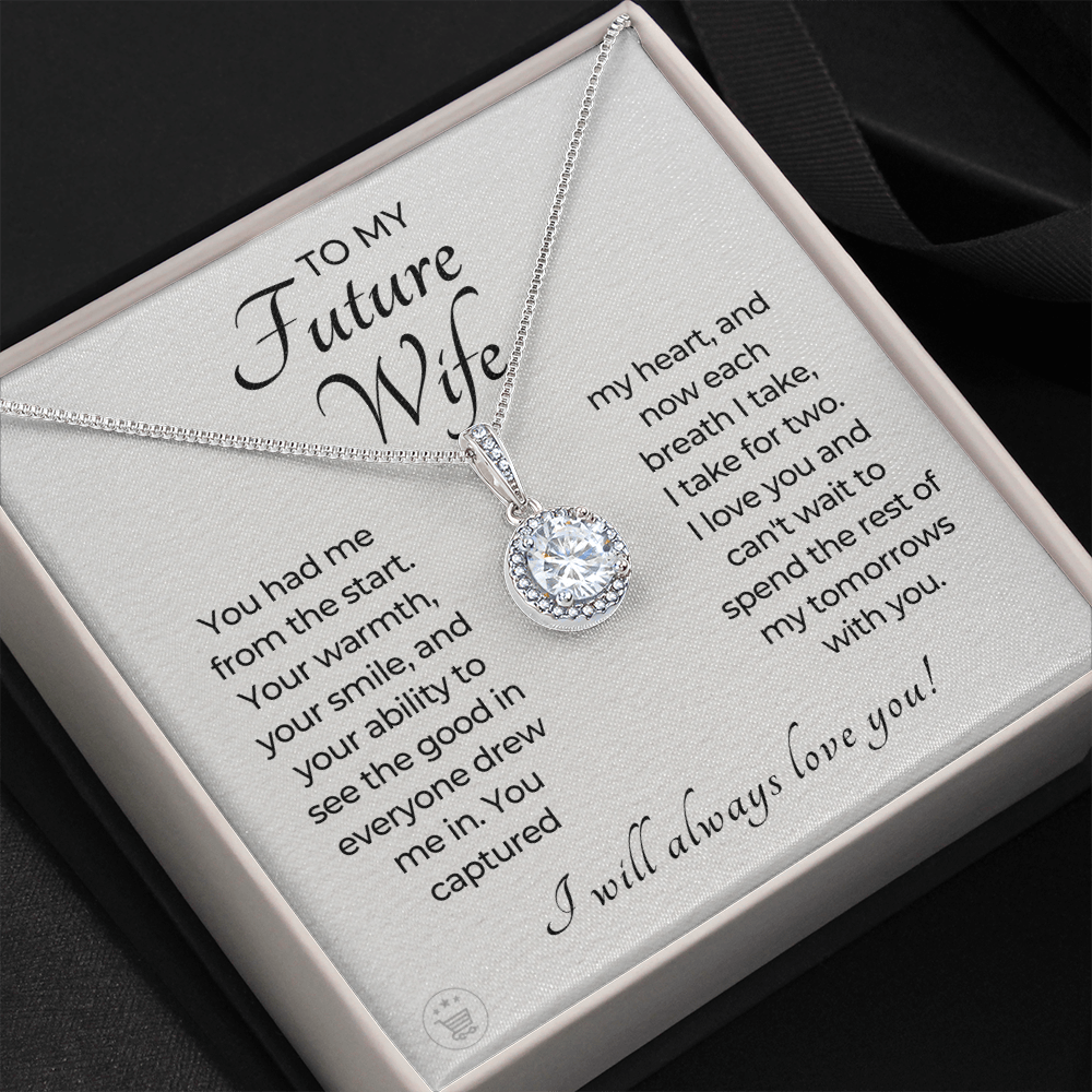 Future Wife, Future Mrs. Gift | Each Breath Necklace 0482T1