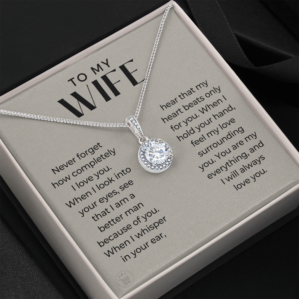 Gift For Wife | When I Necklace 0487T3