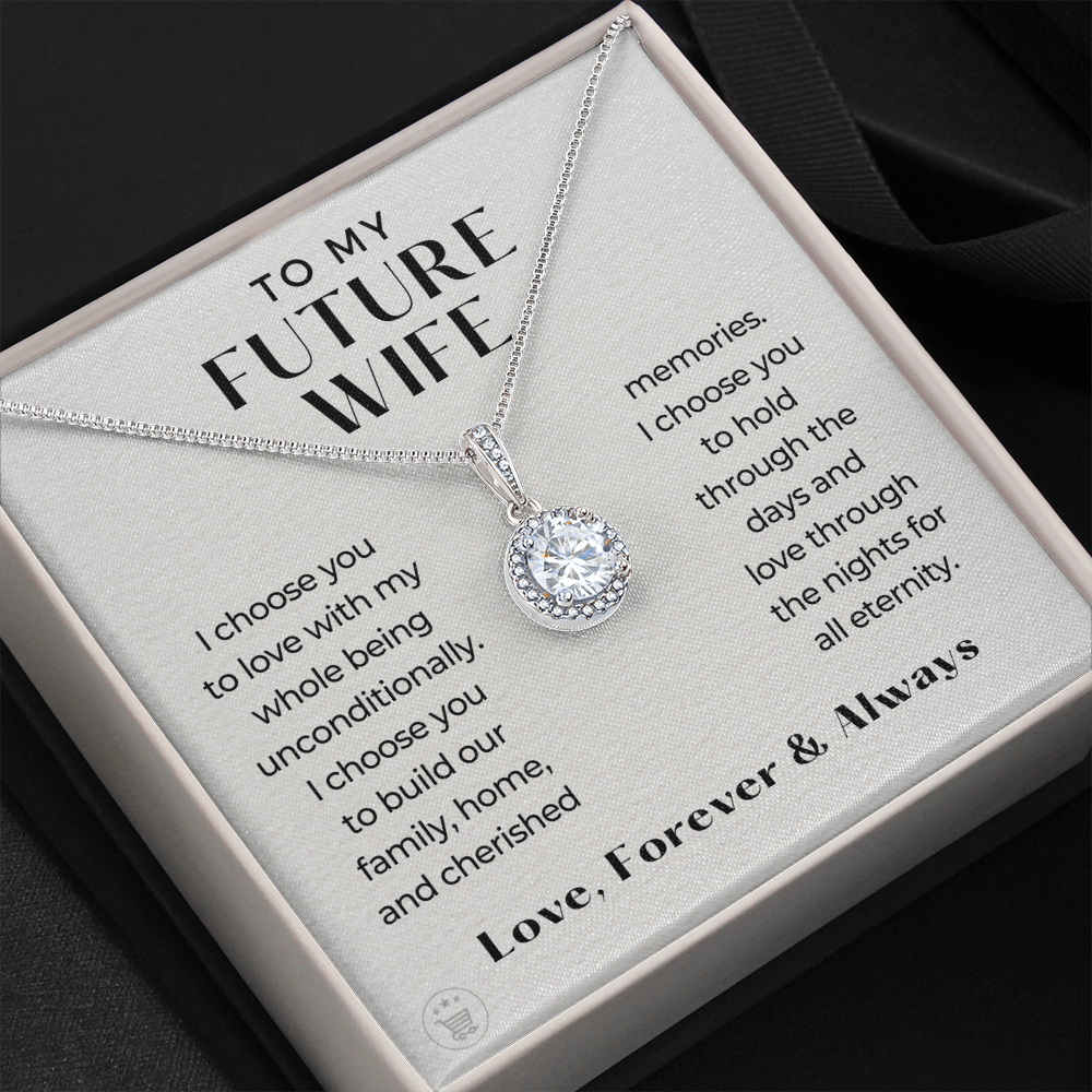 Future Wife, Future Mrs. Gift | I Choose Necklace 0481T6