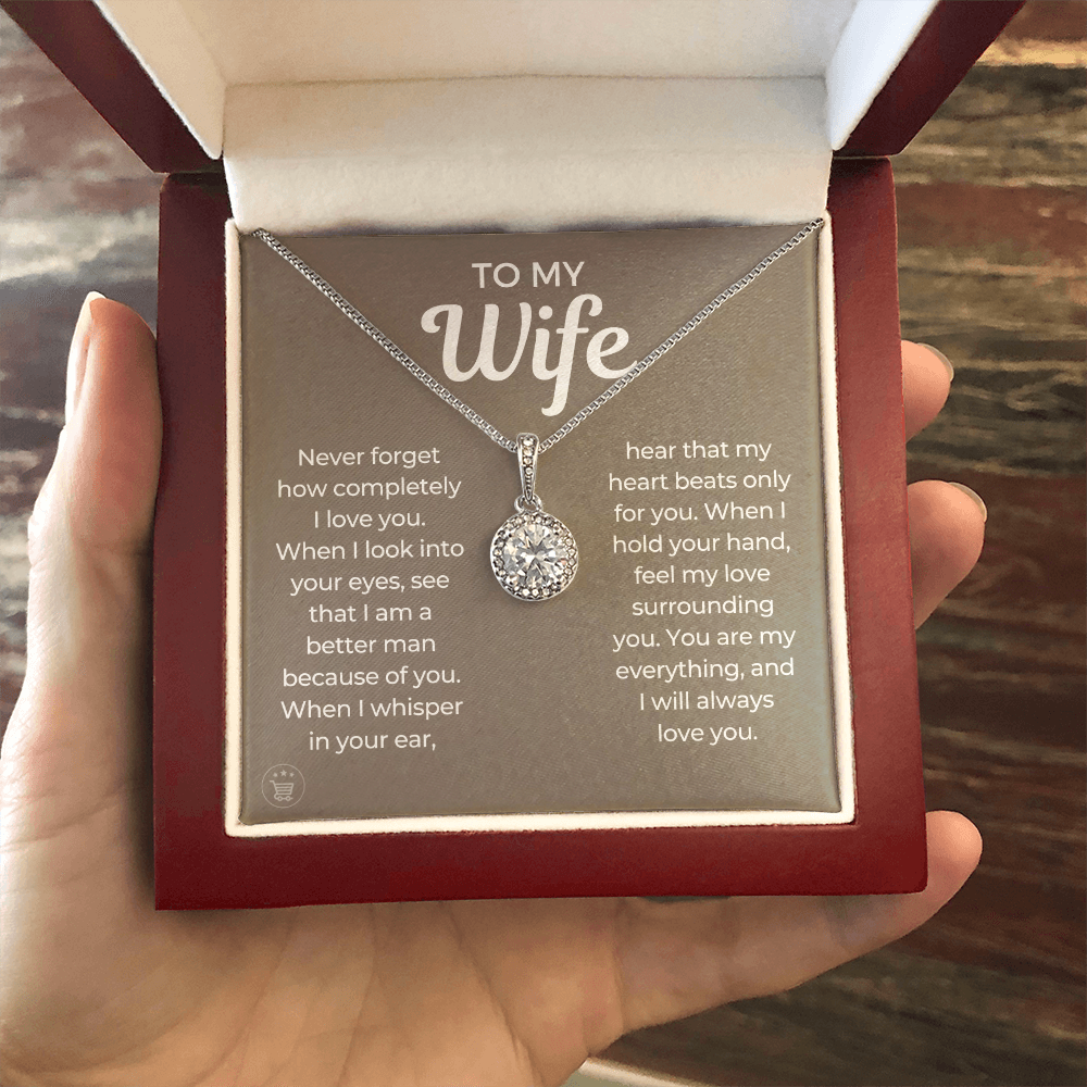 Gift For Wife | When I Necklace 0487T2