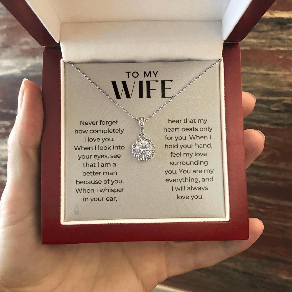Gift For Wife | When I Necklace 0487T3