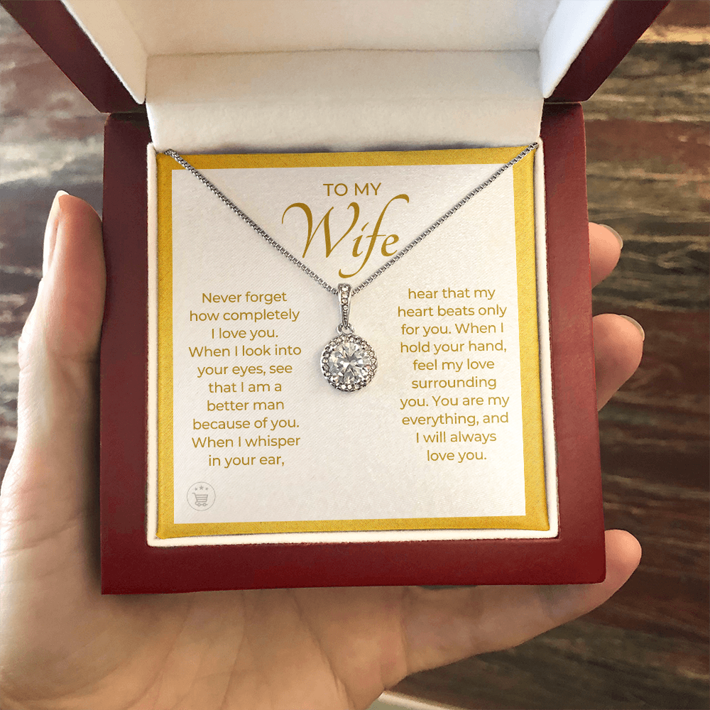 Gift For Wife | When I Necklace 0487T4