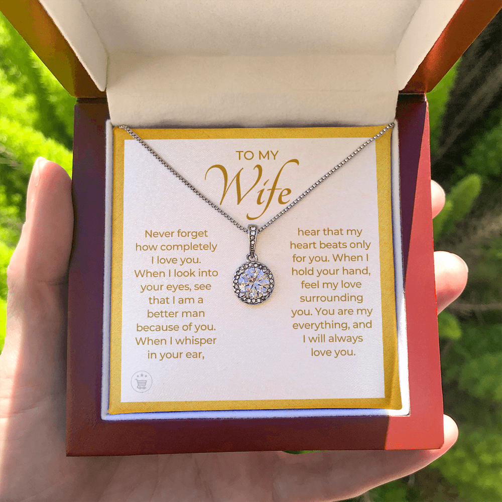 Gift For Wife | When I Necklace 0487T4