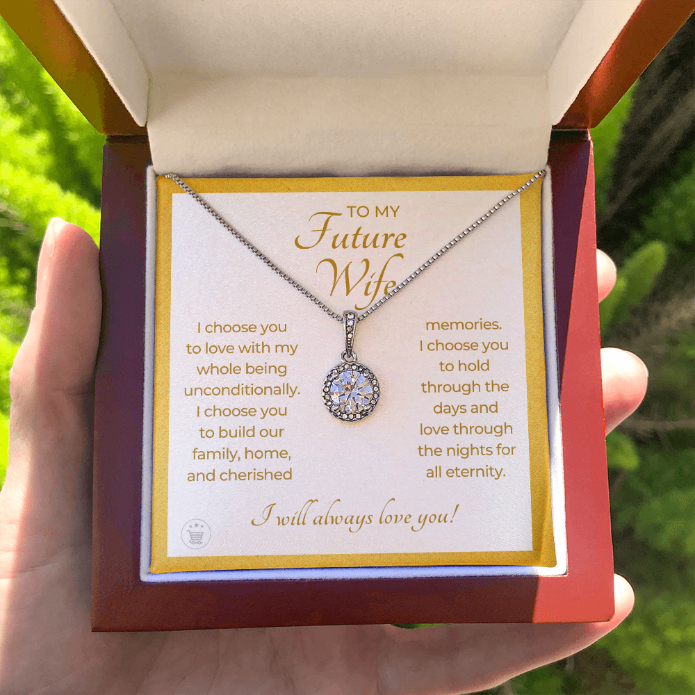 Future Wife, Future Mrs. Gift | I Choose Necklace 0481T4