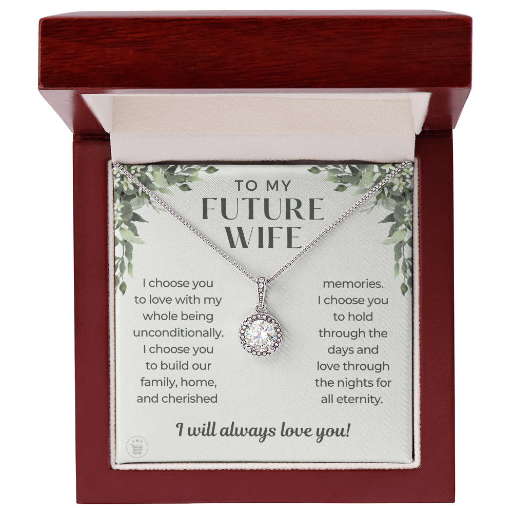 Future Wife, Future Mrs. Gift | I Choose Necklace 0481T5