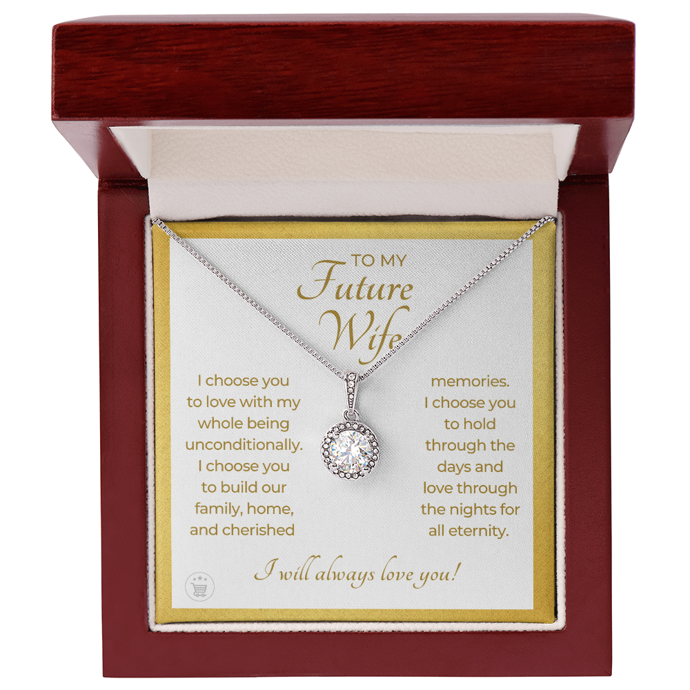 Future Wife, Future Mrs. Gift | I Choose Necklace 0481T4
