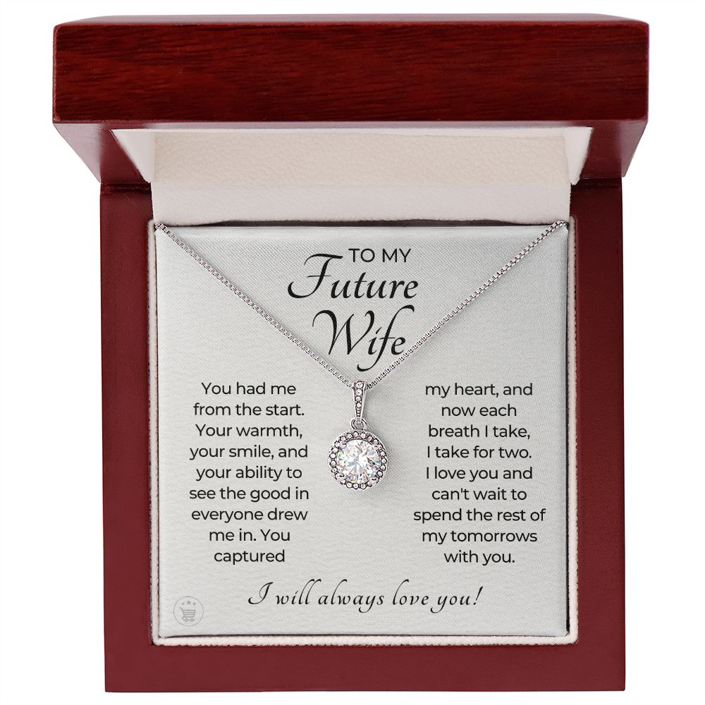 Future Wife, Future Mrs. Gift | Each Breath Necklace 0482T1