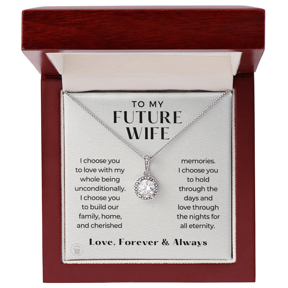Future Wife, Future Mrs. Gift | I Choose Necklace 0481T6