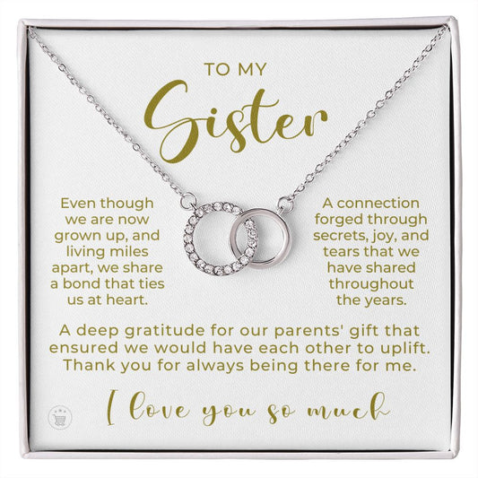 Gift For Sister | Bond Necklace 0673T7