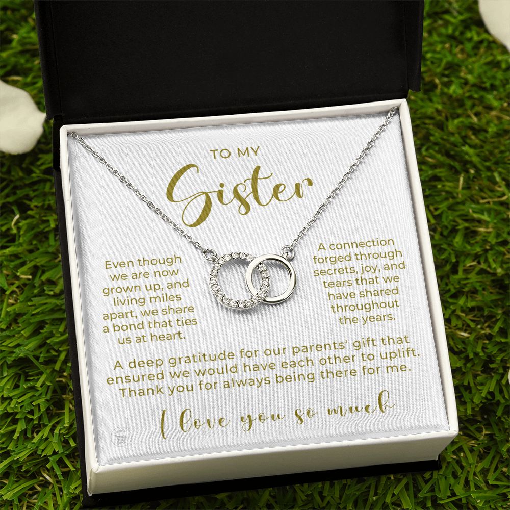 Gift For Sister | Bond Necklace 0673T7