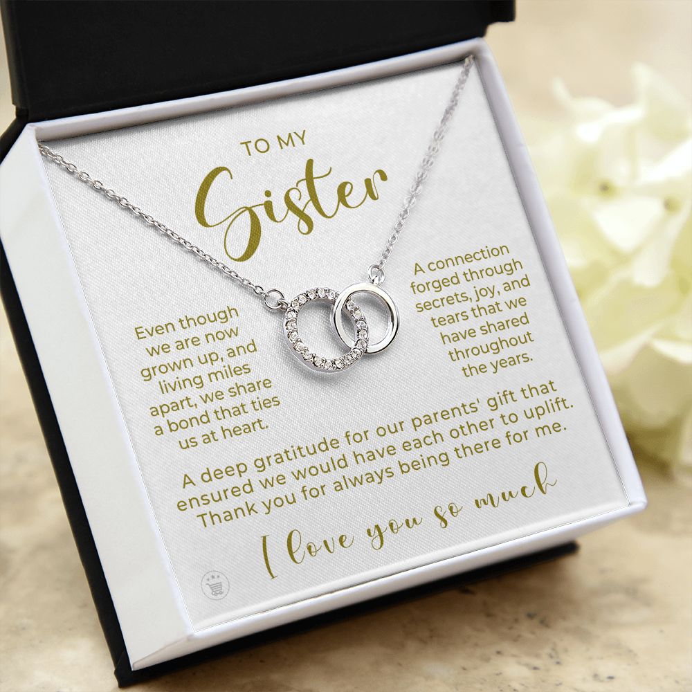 Gift For Sister | Bond Necklace 0673T7