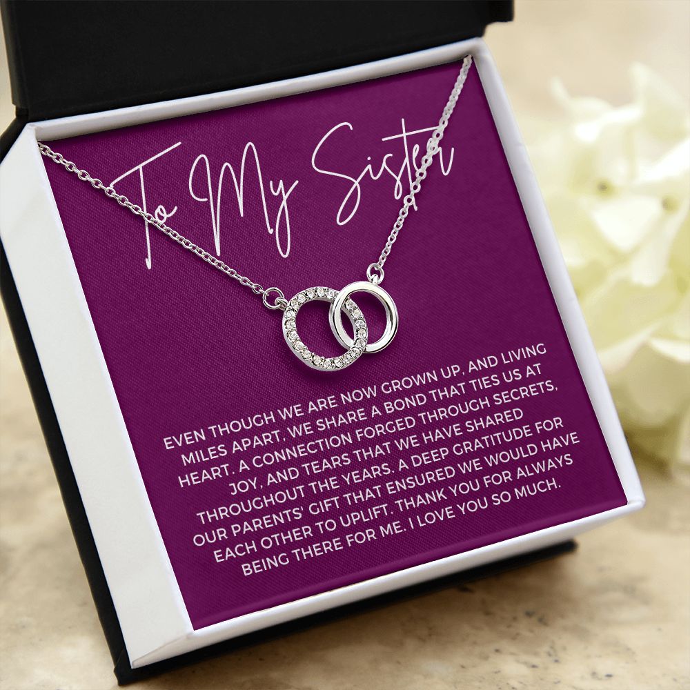 Gift For Sister | Bond Necklace 0673T13