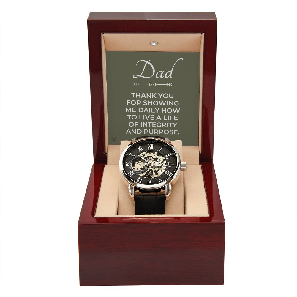 Gift For Dad | Thank You Men's Watch 0668T10
