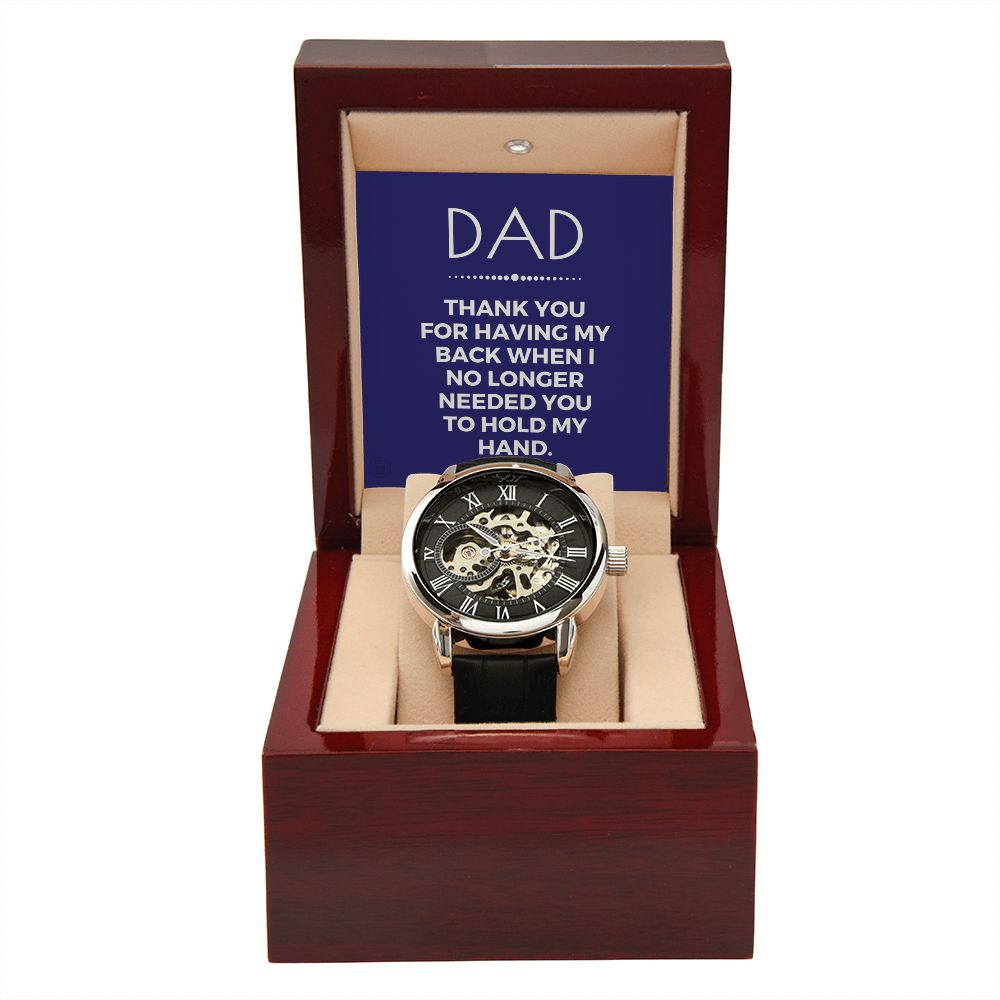 Gift For Dad | Thank You Men's Watch 0666T9