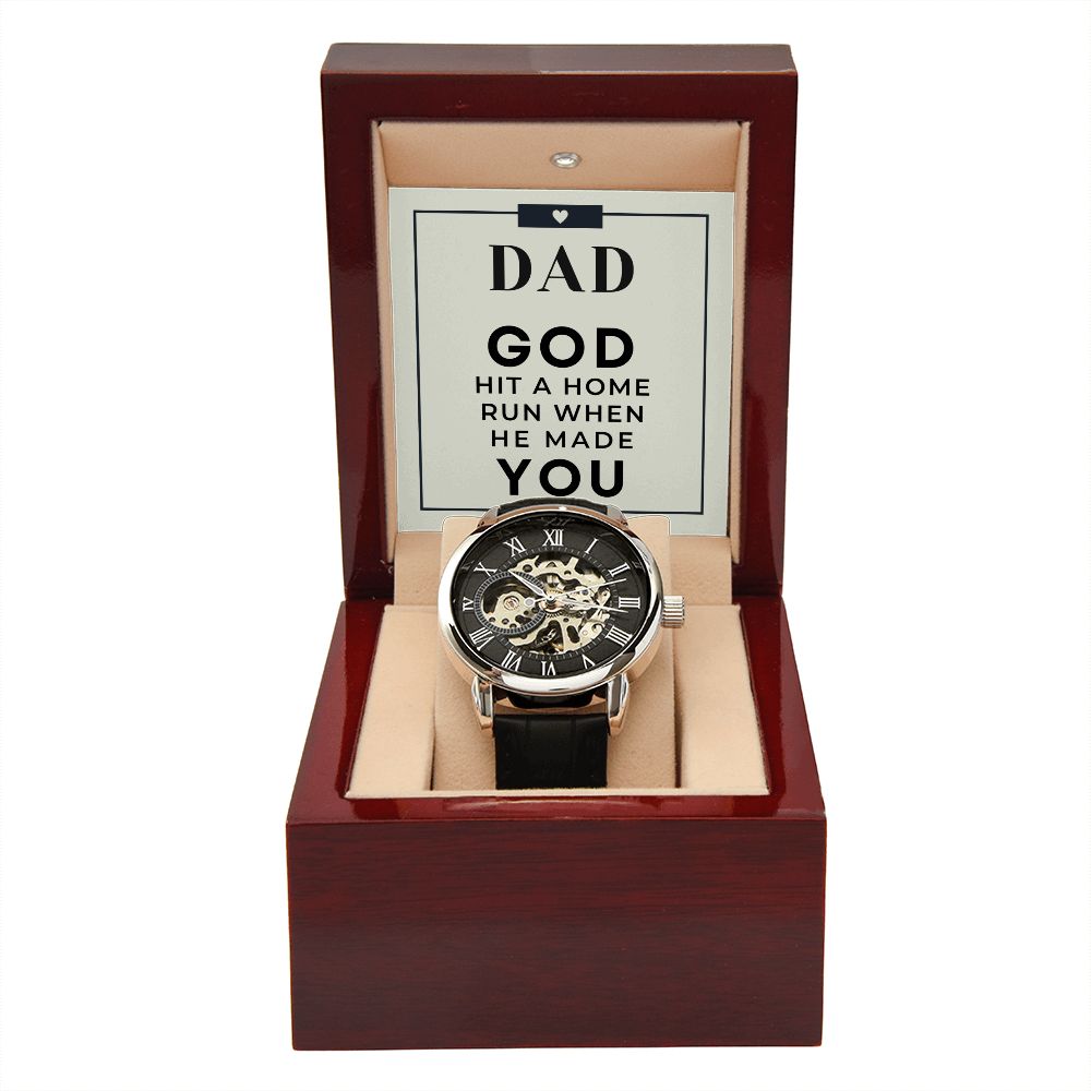 Gift For Dad | Home Run Men's Watch 0667T2
