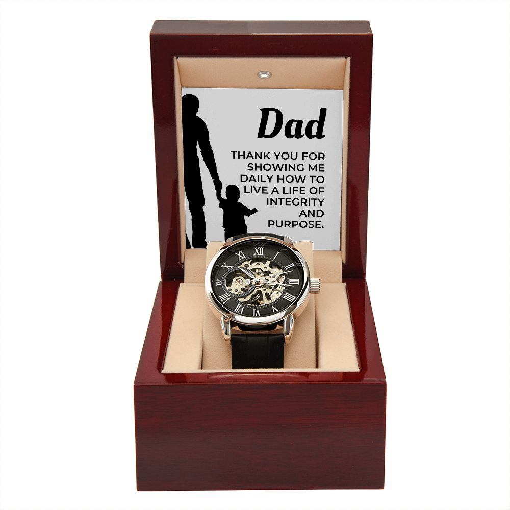 Gift For Dad | Thank You Men's Watch 0668T3