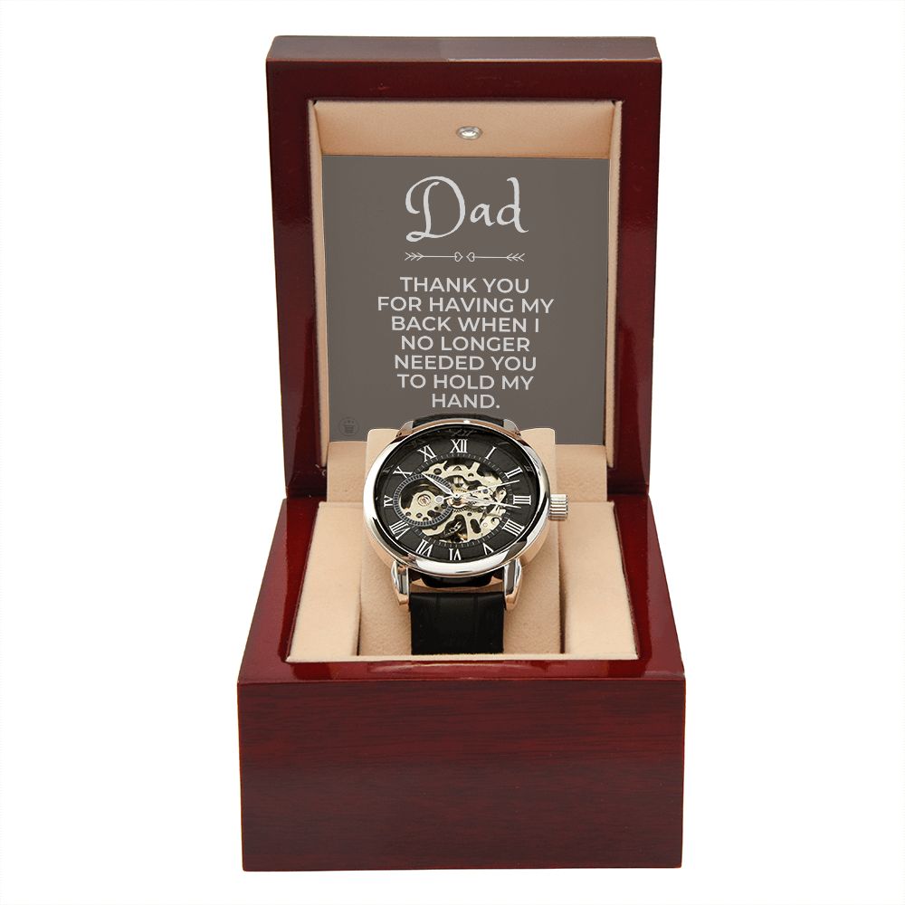 Gift For Dad | Thank You Men's Watch 0666T8