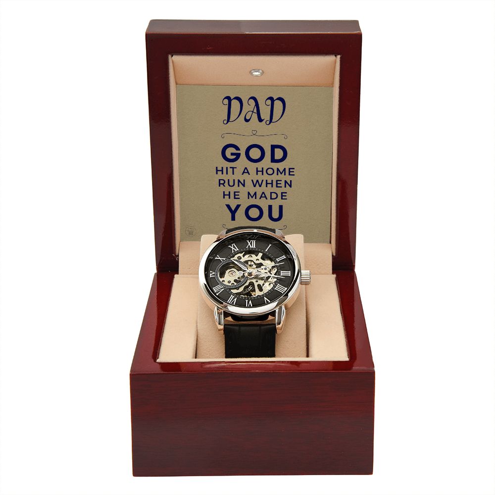 Gift For Dad | Home Run Men's Watch 0667T6