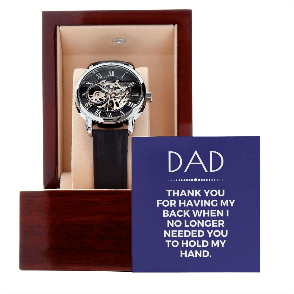 Gift For Dad | Thank You Men's Watch 0666T9