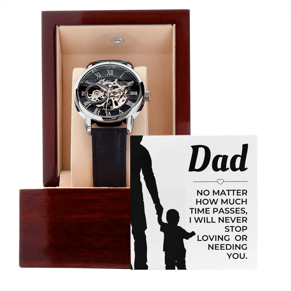 Gift For Dad | Never Stop Men's Watch 0671T3