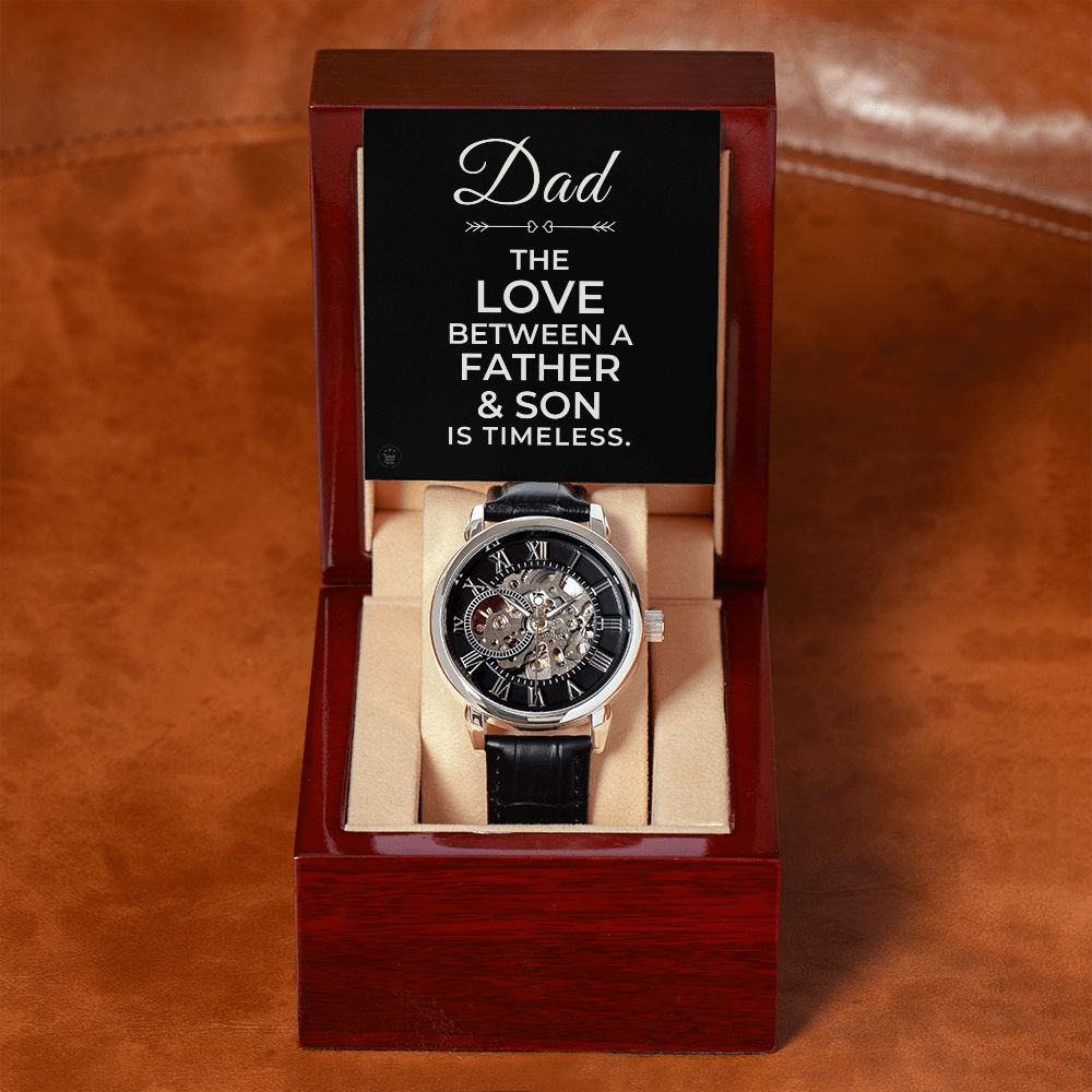 Gift For Dad From Son | Father and Son Men's Watch 0669T7