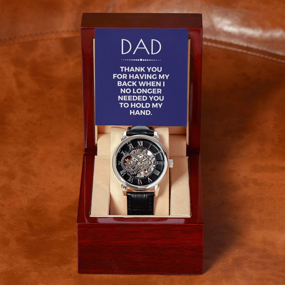 Gift For Dad | Thank You Men's Watch 0666T9