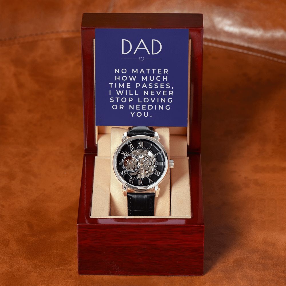 Gift For Dad | Never Stop Men's Watch 0671T9