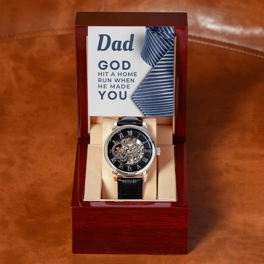 Gift For Dad | Home Run Men's Watch 0667T5