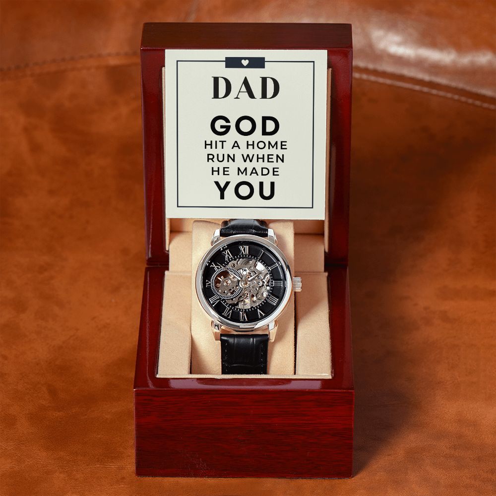 Gift For Dad | Home Run Men's Watch 0667T2