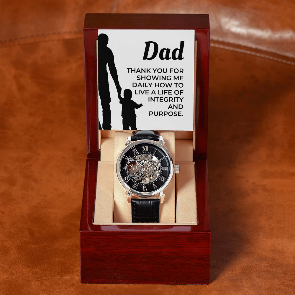 Gift For Dad | Thank You Men's Watch 0668T3