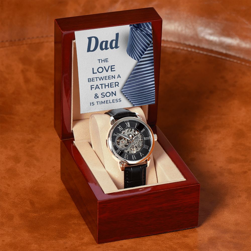Gift For Dad From Son | Father and Son Men's Watch 0669T5