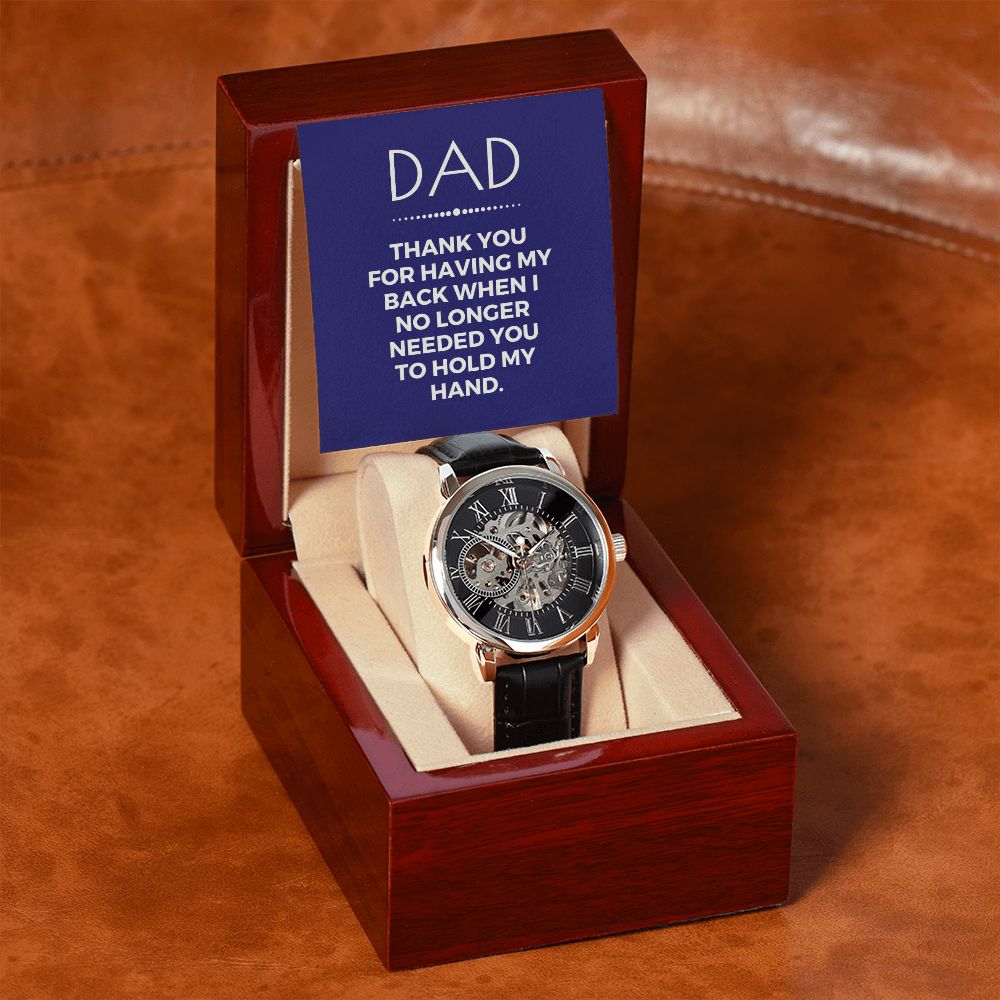 Gift For Dad | Thank You Men's Watch 0666T9