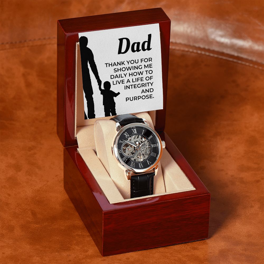 Gift For Dad | Thank You Men's Watch 0668T3