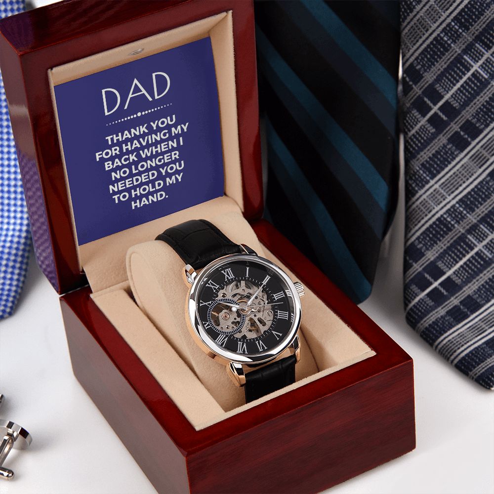 Gift For Dad | Thank You Men's Watch 0666T9