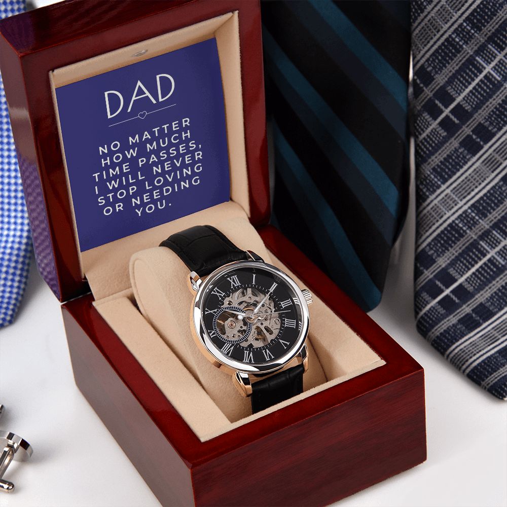 Gift For Dad | Never Stop Men's Watch 0671T9