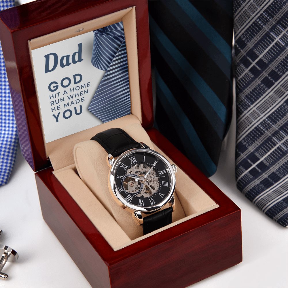 Gift For Dad | Home Run Men's Watch 0667T5