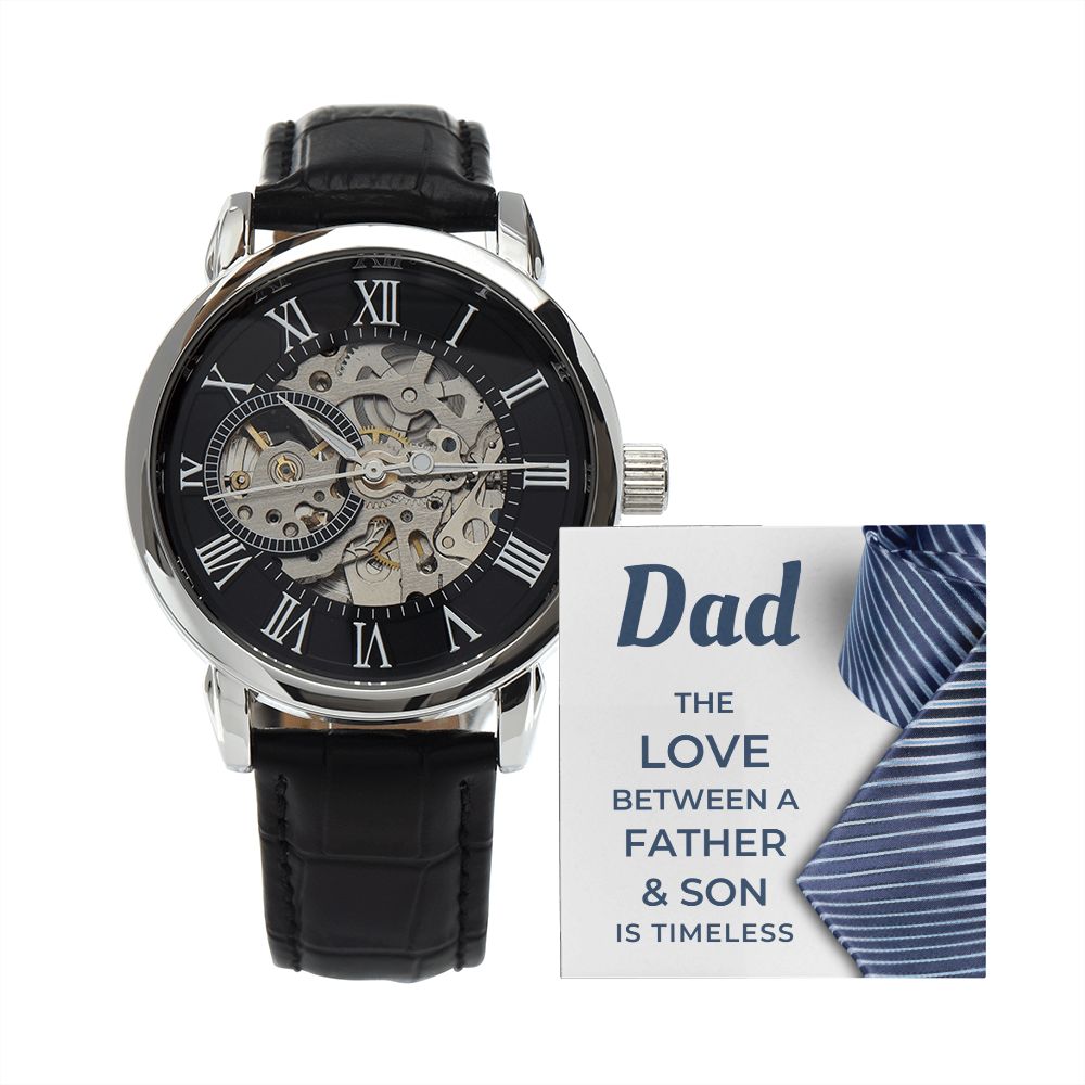 Gift For Dad From Son | Father and Son Men's Watch 0669T5