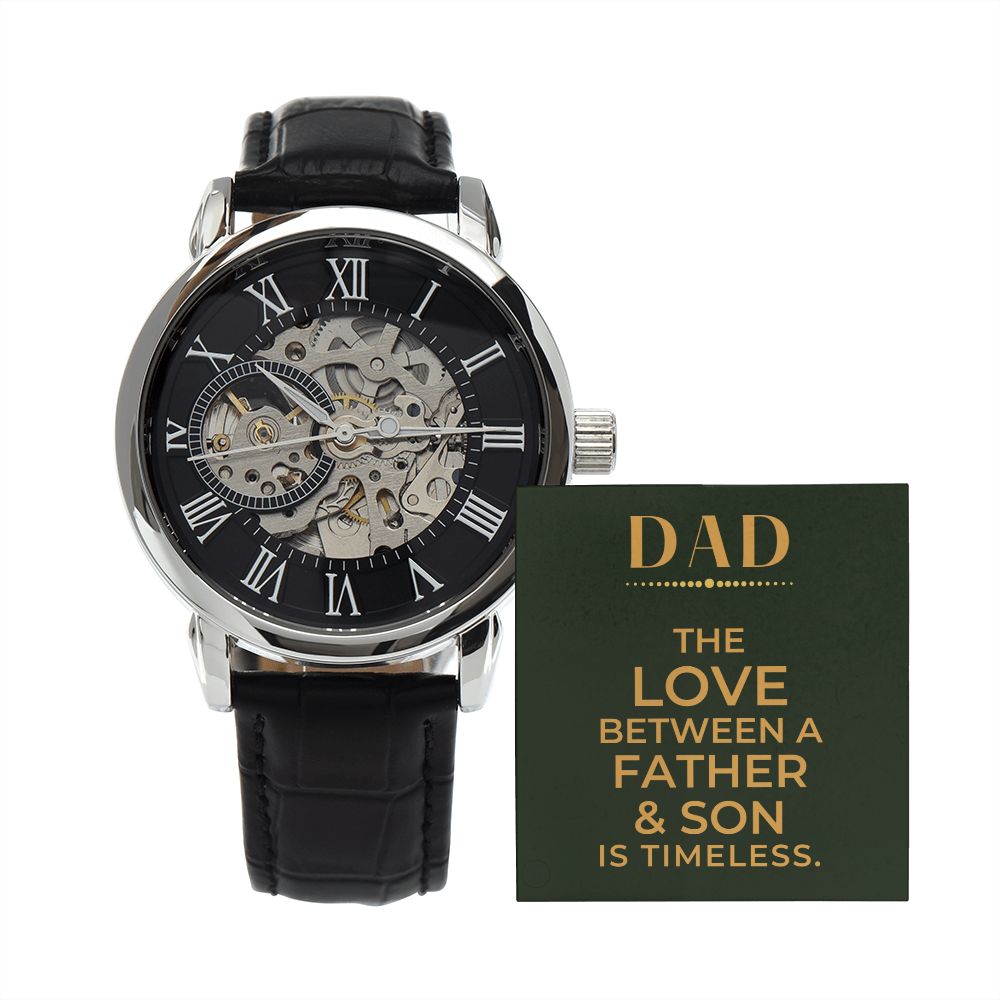 Gift For Dad From Son | Father and Son Men's Watch 0669T1