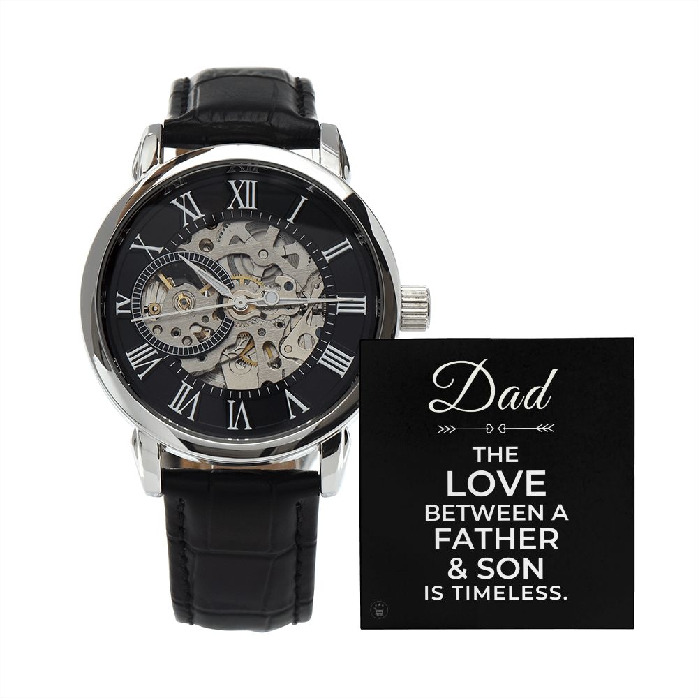 Gift For Dad From Son | Father and Son Men's Watch 0669T7