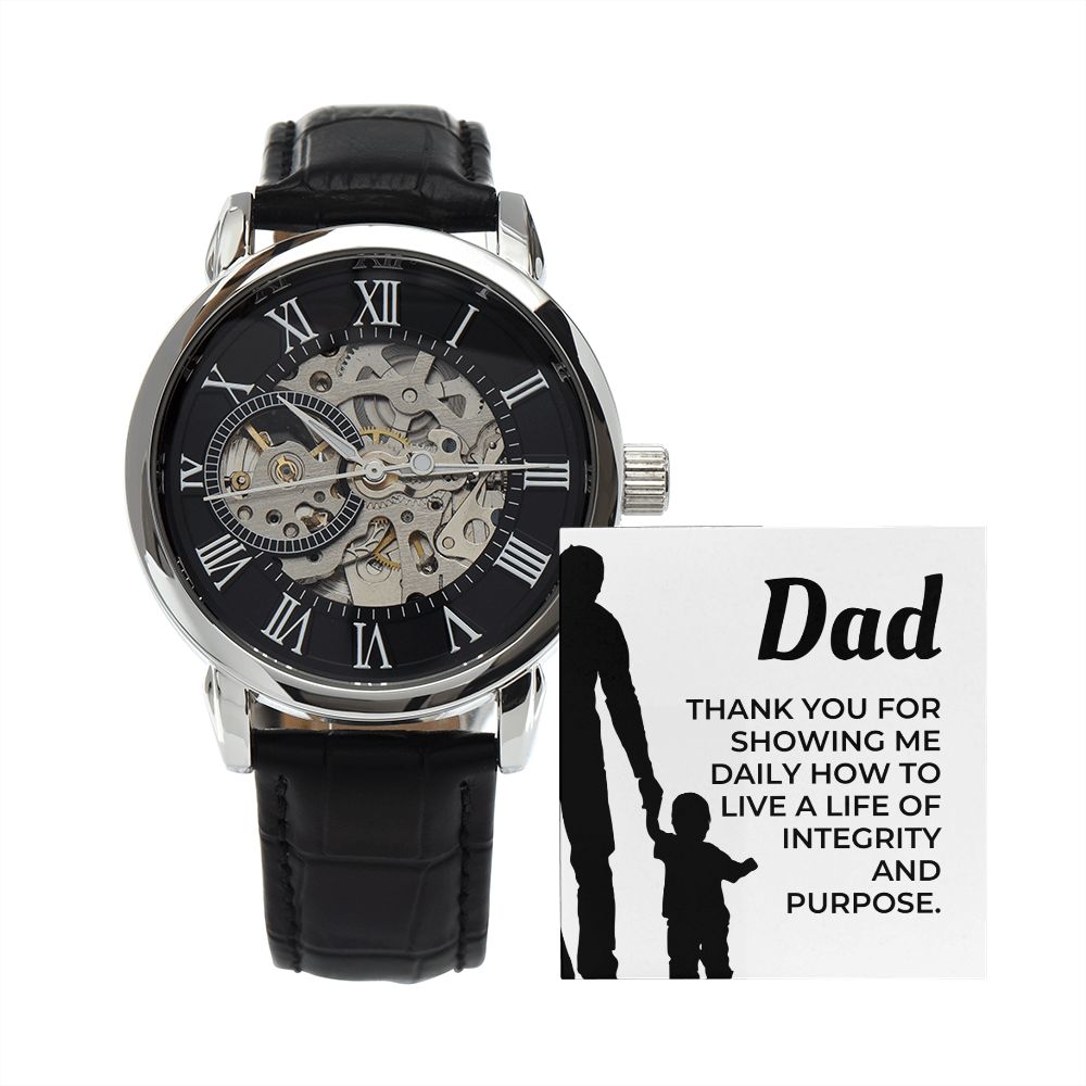 Gift For Dad | Thank You Men's Watch 0668T3