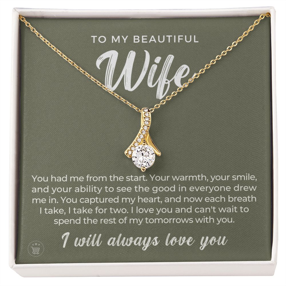 Gift For Wife | Every Step Necklace 0645T10