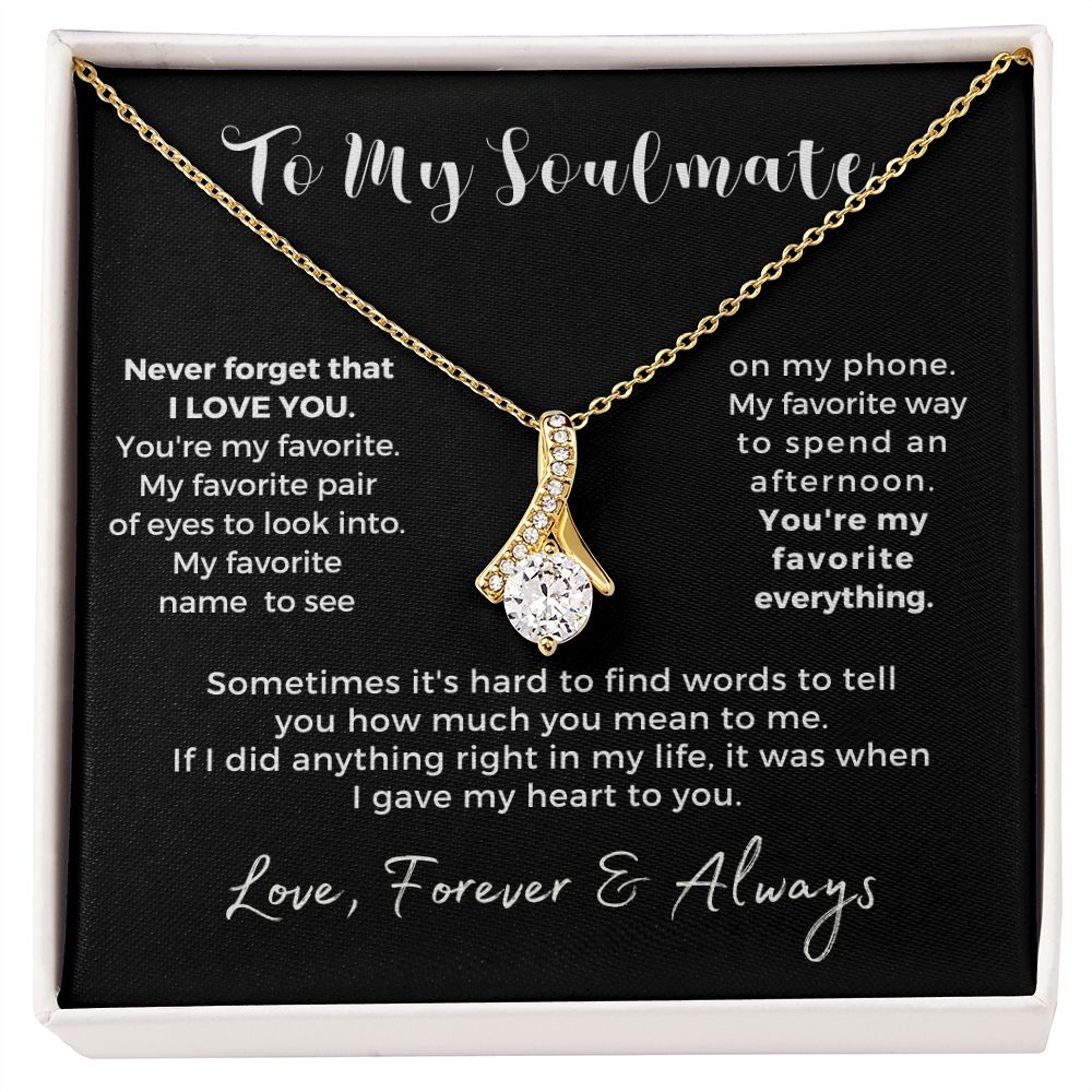 Soulmate Gift | My Heart Necklace 0777T1A