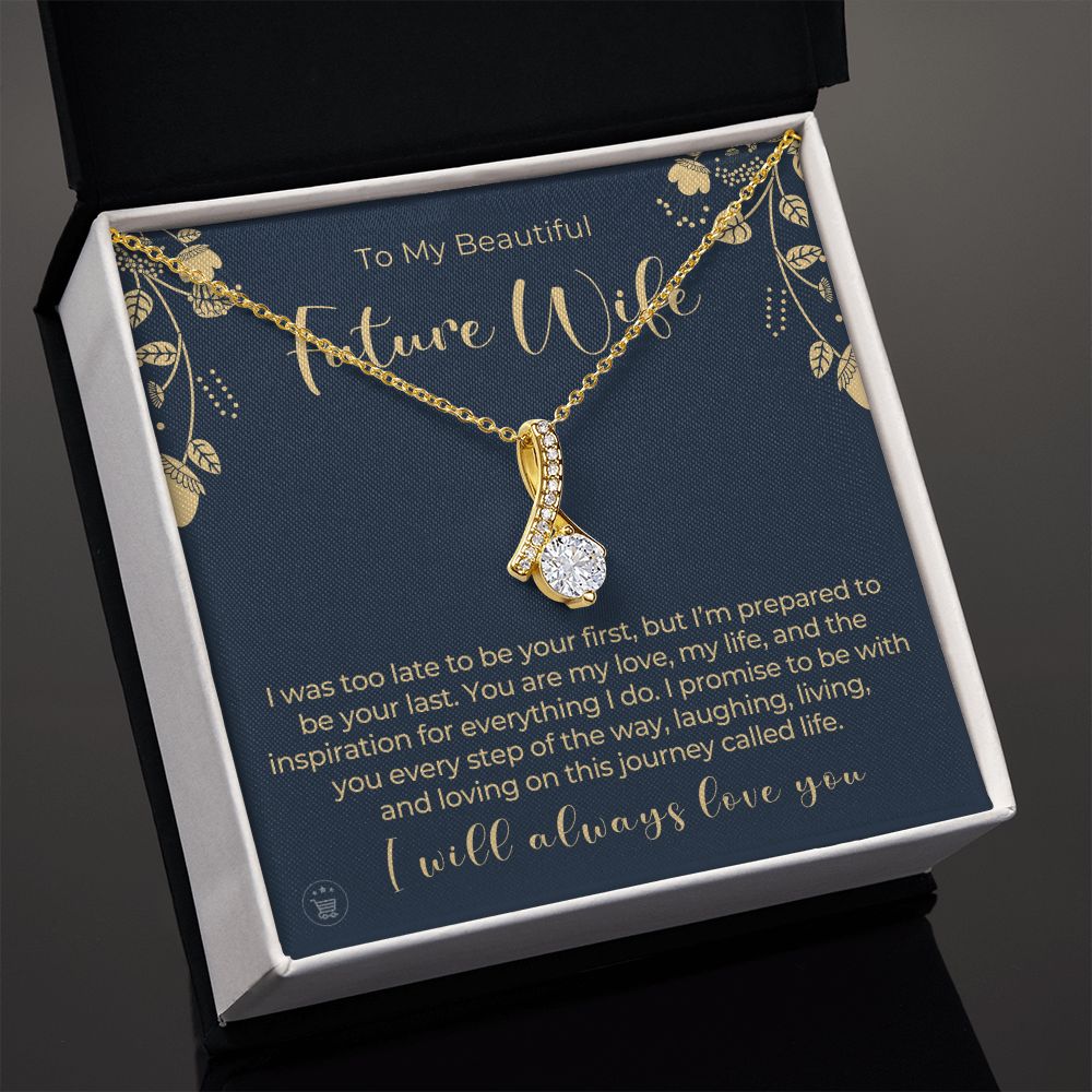 Future Wife, Mrs. Gift | Every Step Necklace 0644T9