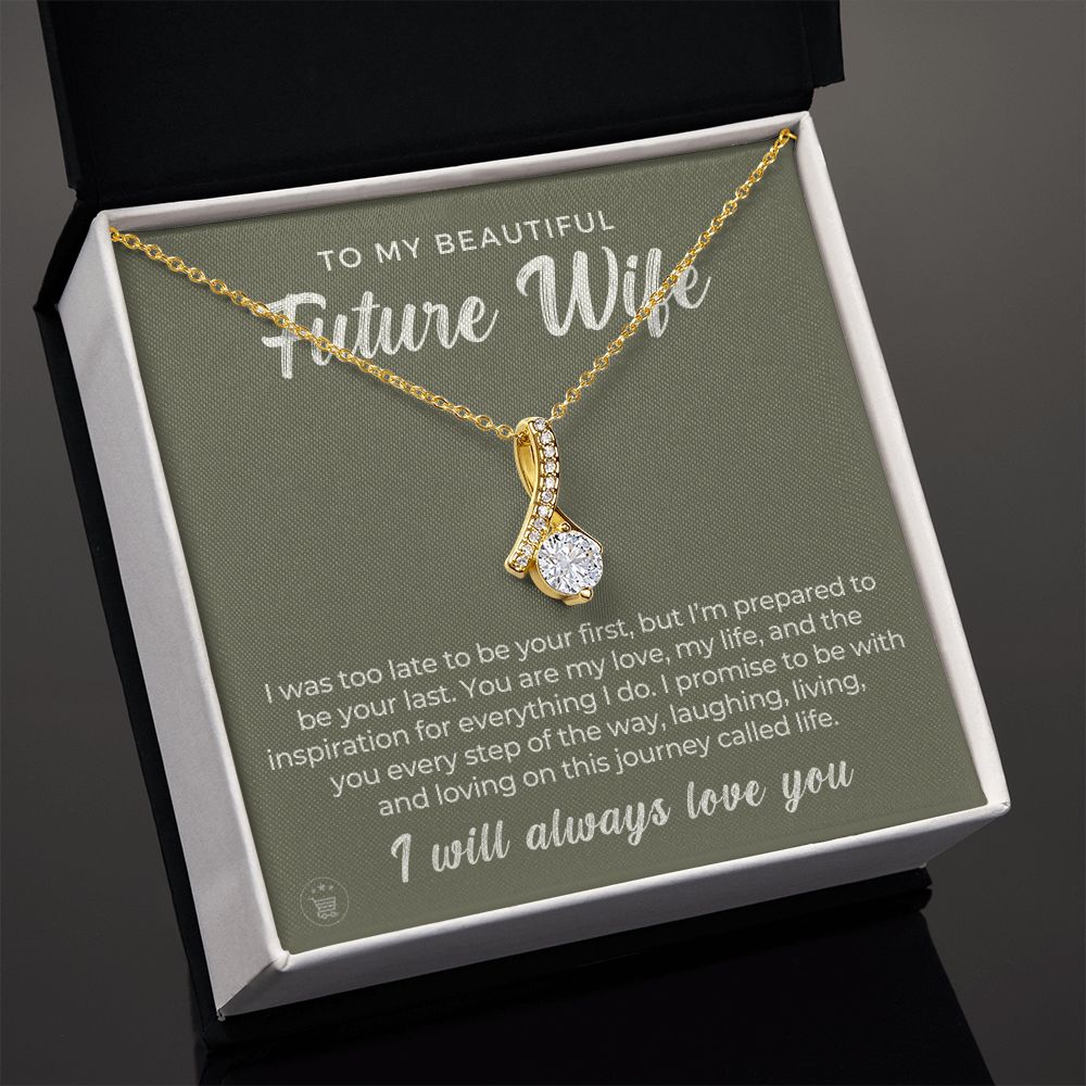 Future Wife, Mrs. Gift | Every Step Necklace 0644T10