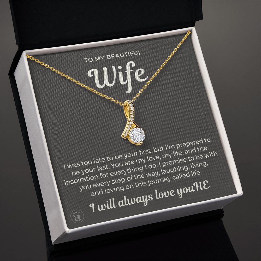 Gift For Wife | Every Step Necklace 0645T3