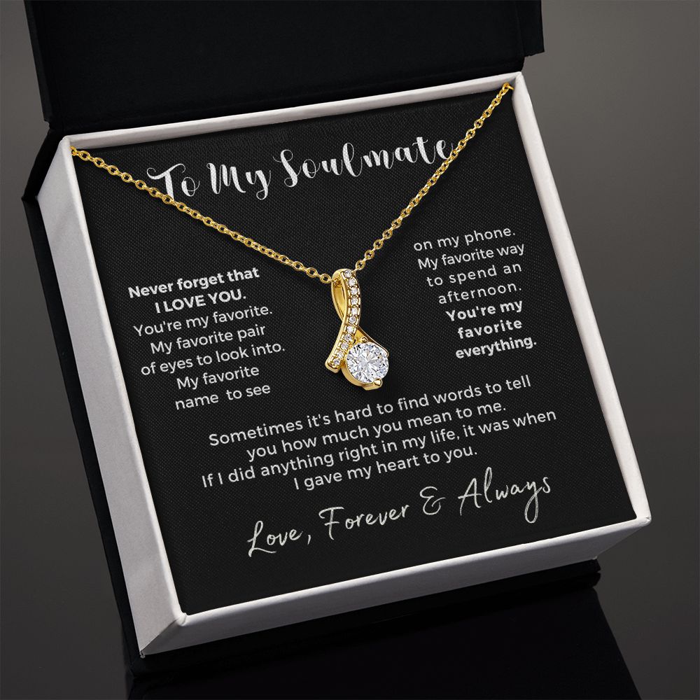 Soulmate Gift | My Heart Necklace 0777T1A