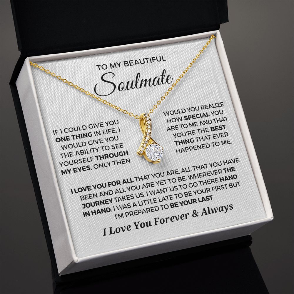 Soulmate Gift | Best Thing Necklace 0746T1A